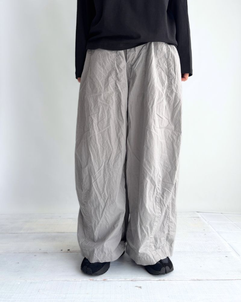 コットンシルクパンツ Gray