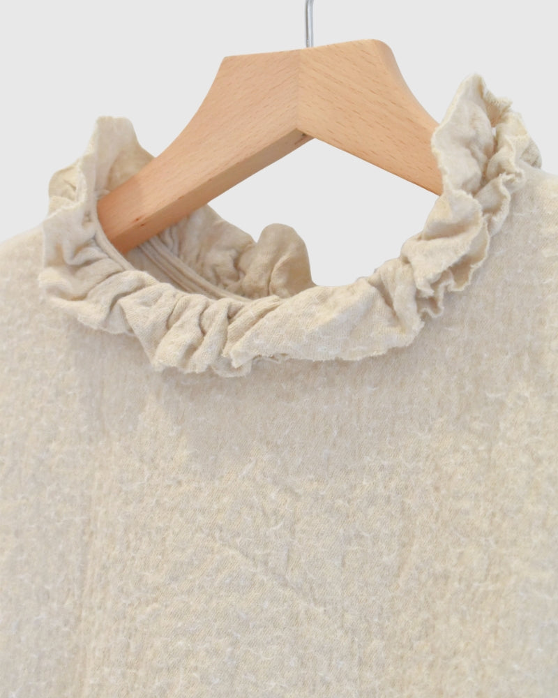 ウールボックスプルオーバー Beige