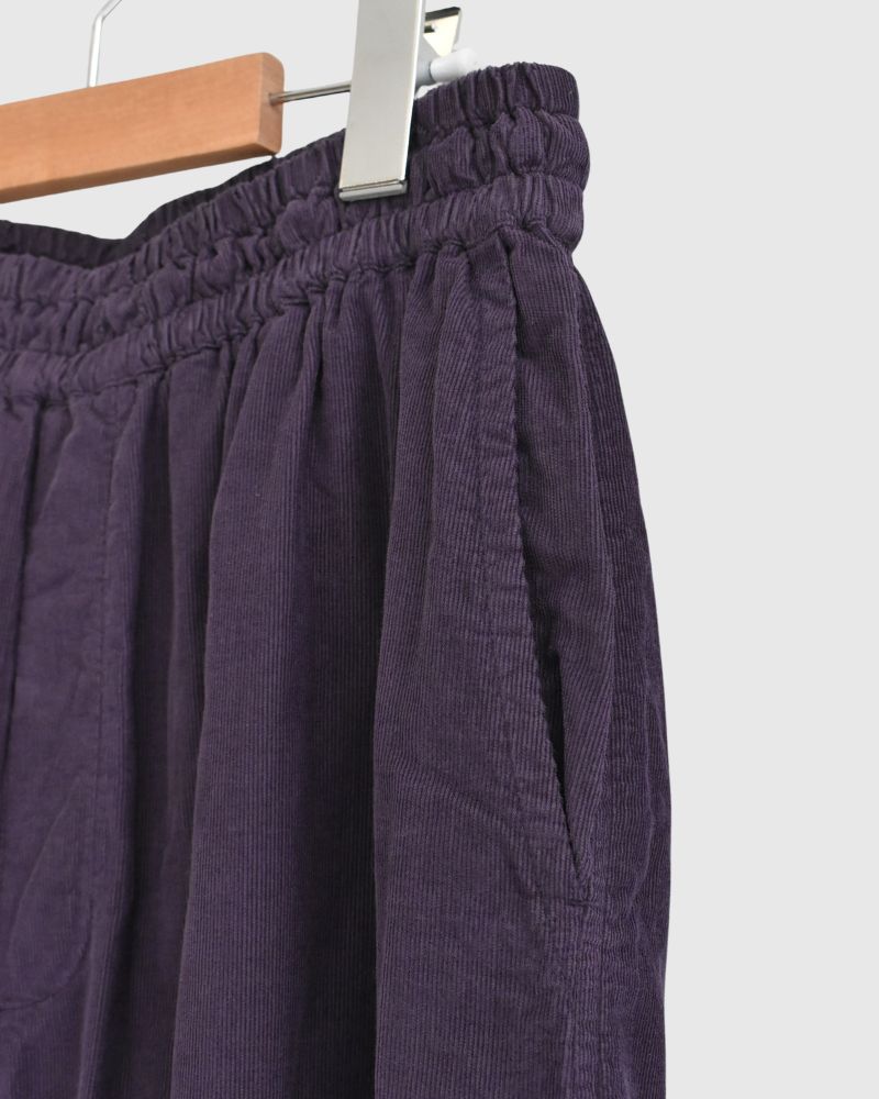26 WALES CORDUROY OVERDYE EASY PANTS Purple