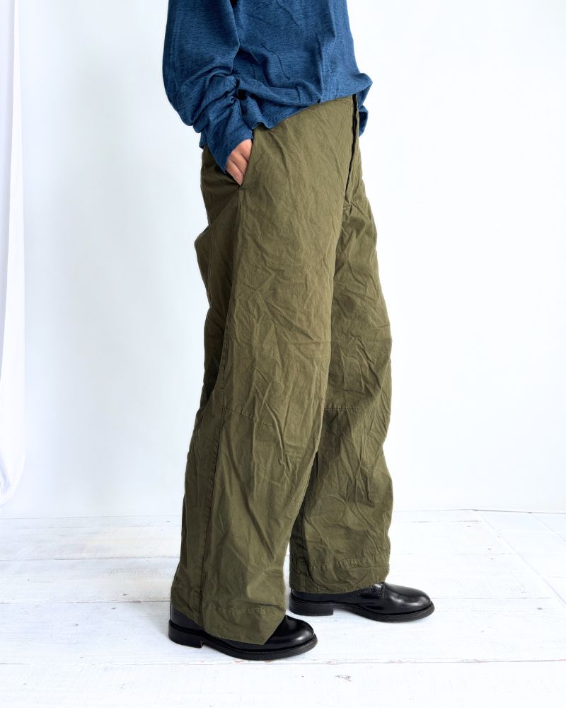 ガーメントダイパンツ Khaki