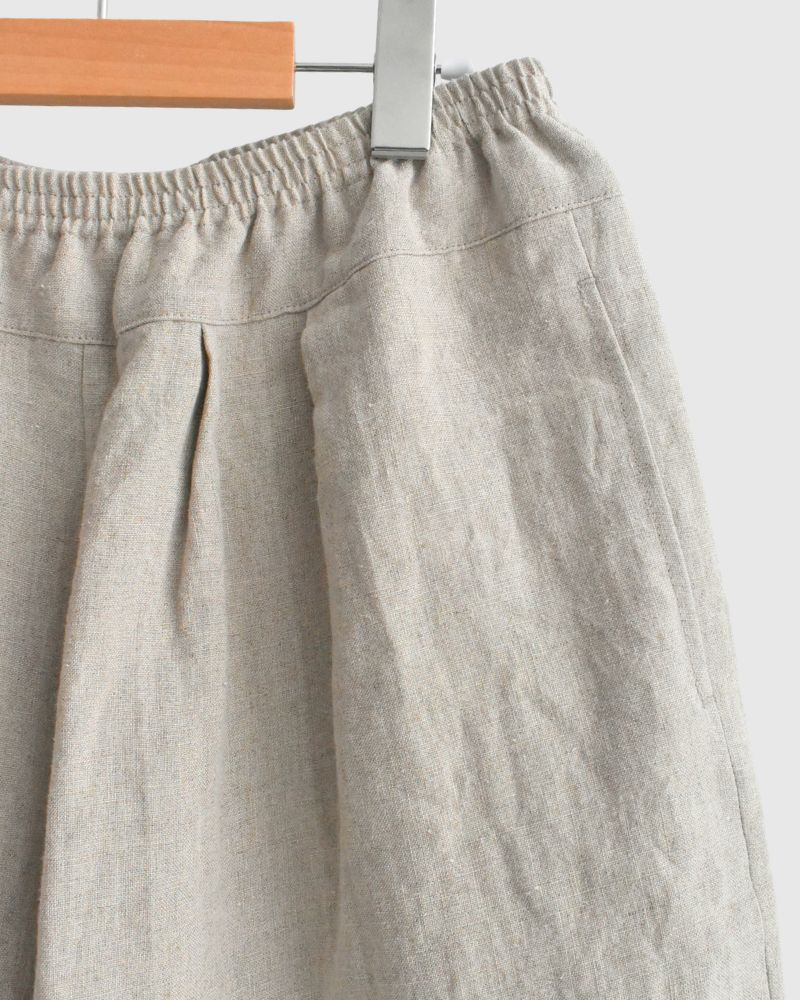 エッグパンツ（LINEN） Flax