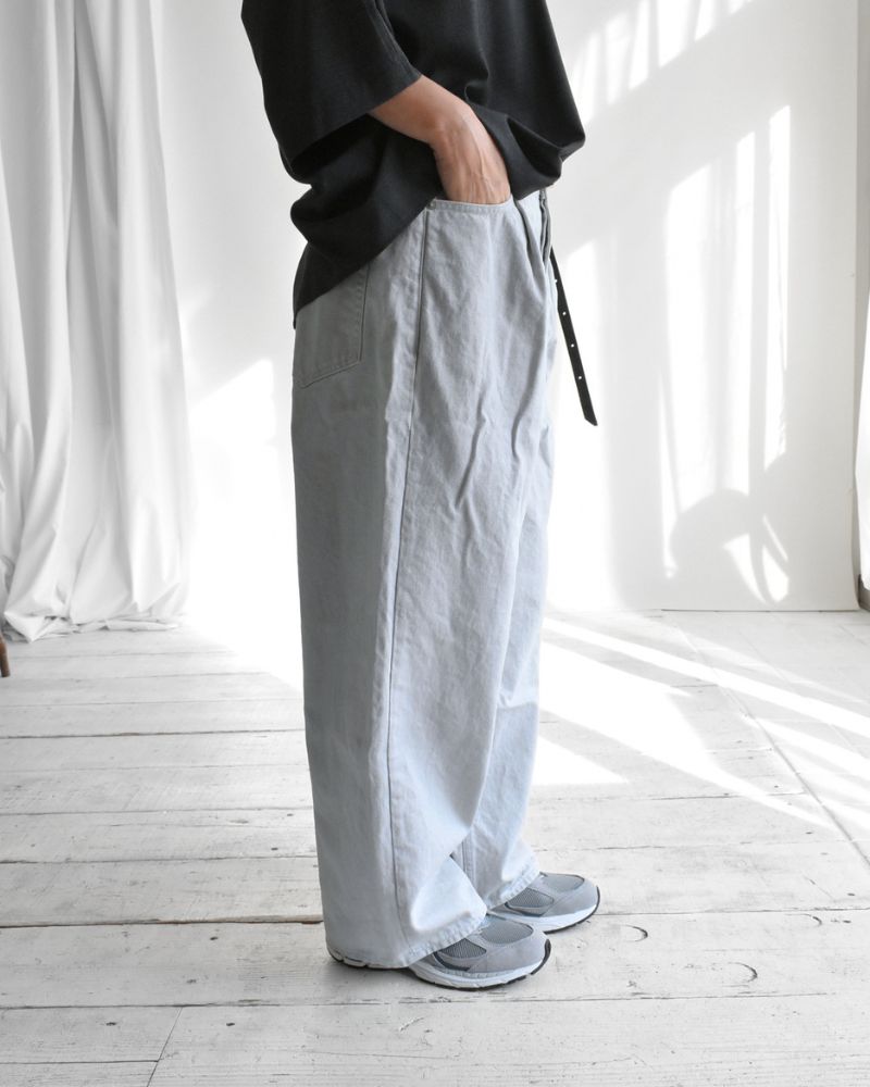 ワイドデニムパンツ Gray