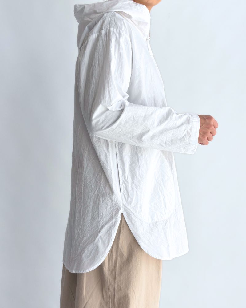 フーディシャツ White