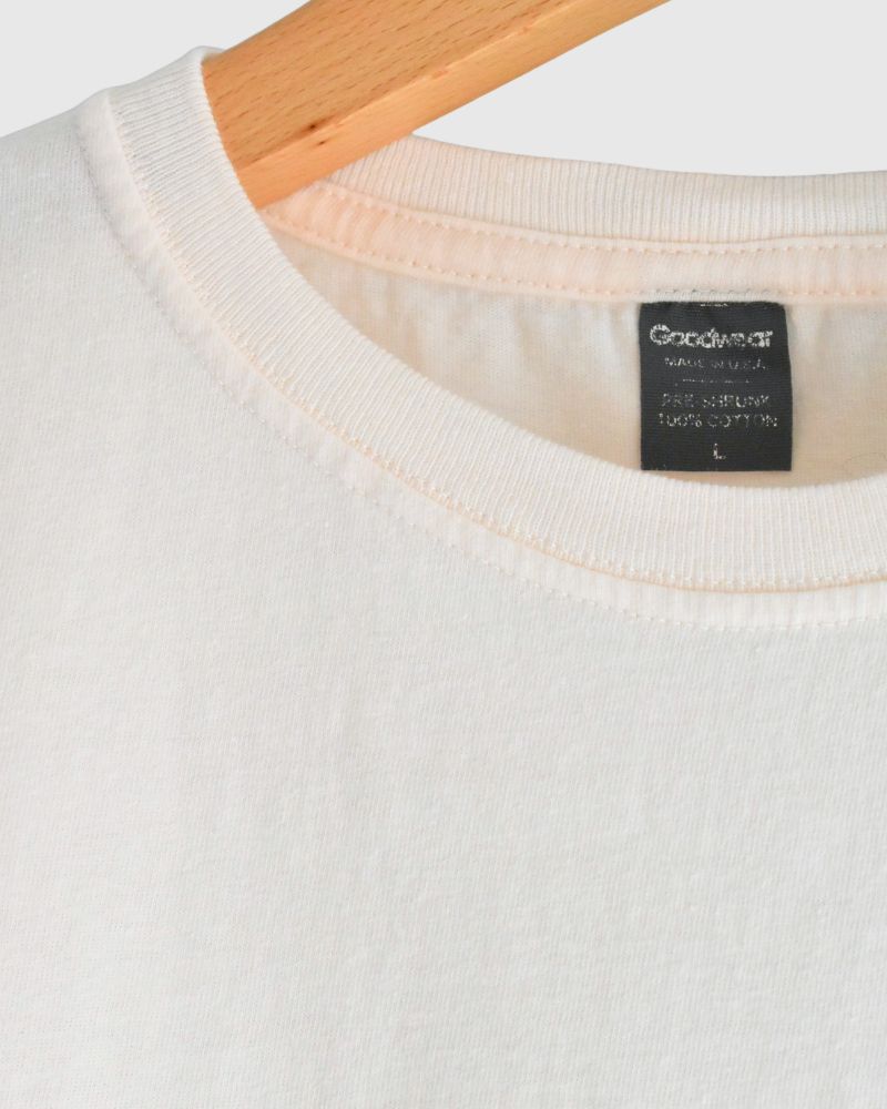 "DIAGONAL GFIELD" 4.4oz CREW-NECK S/SL T-SHIRT