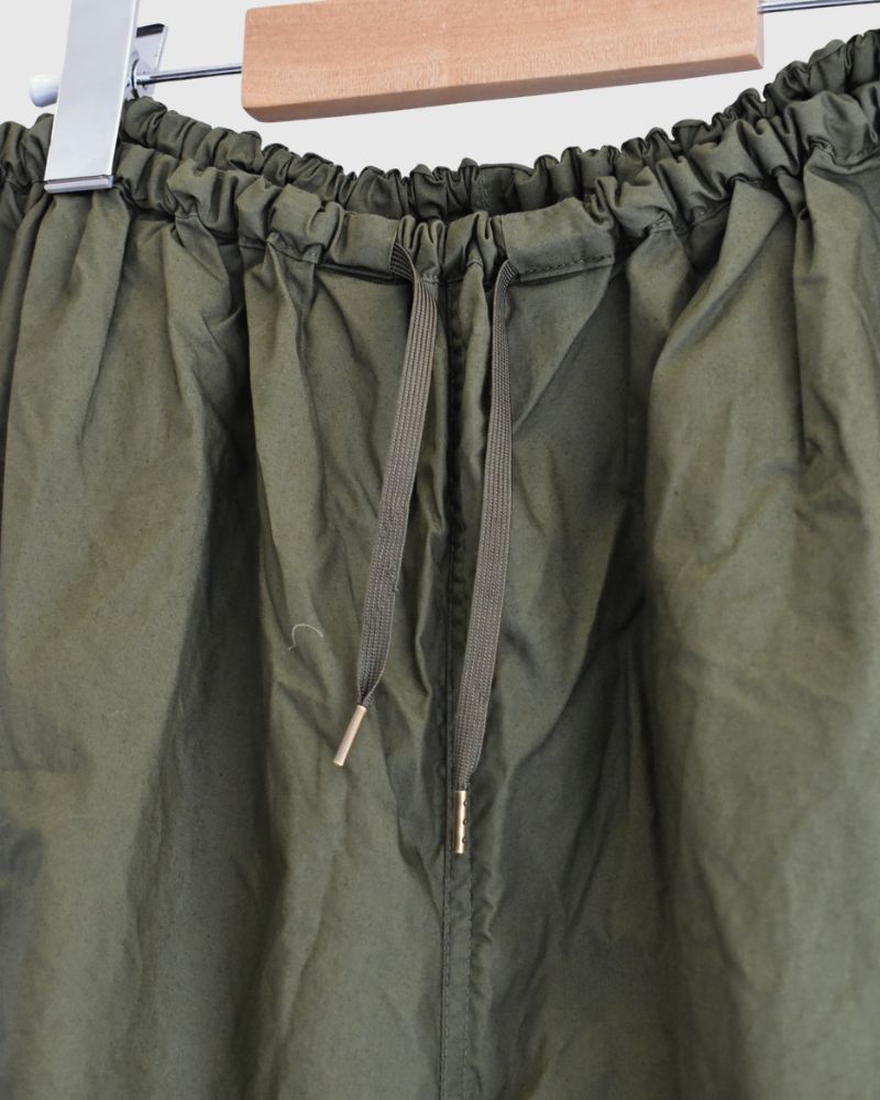 タイプライターコットンパンツ Khaki