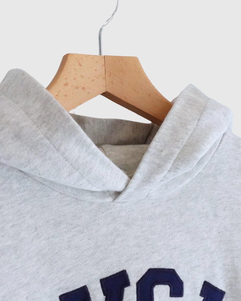 ウラケ GRVYCLRS アップリケ パーカー (MENS) Gray