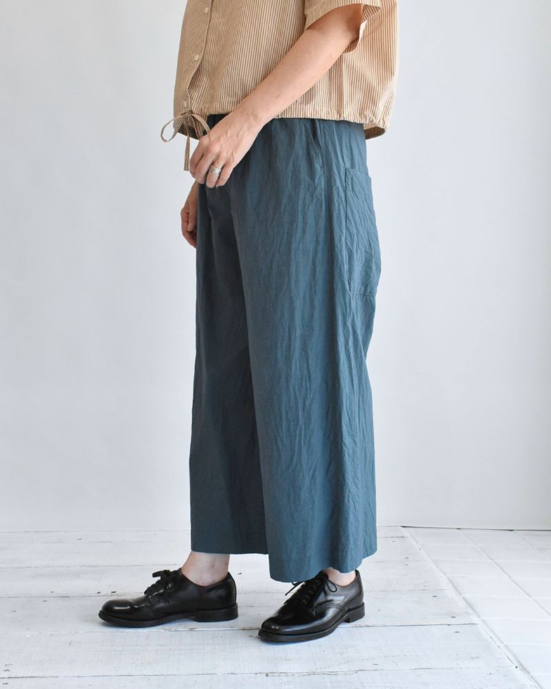 イージーワイドパンツ DarkGreen