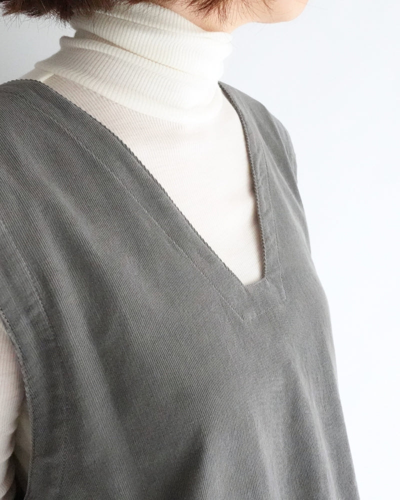 ワークプルベスト（コーデュロイ） Gray