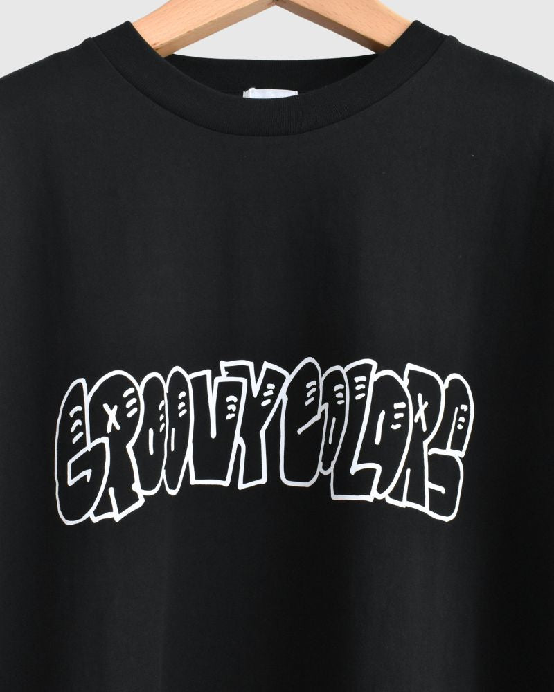 グラフィックロゴ ロングスリーブTee (MENS) Black