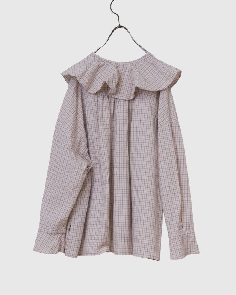 【予約】 F/W RS 011 2Wayフリルカラーブラウス（9月初旬 - 9月中旬）