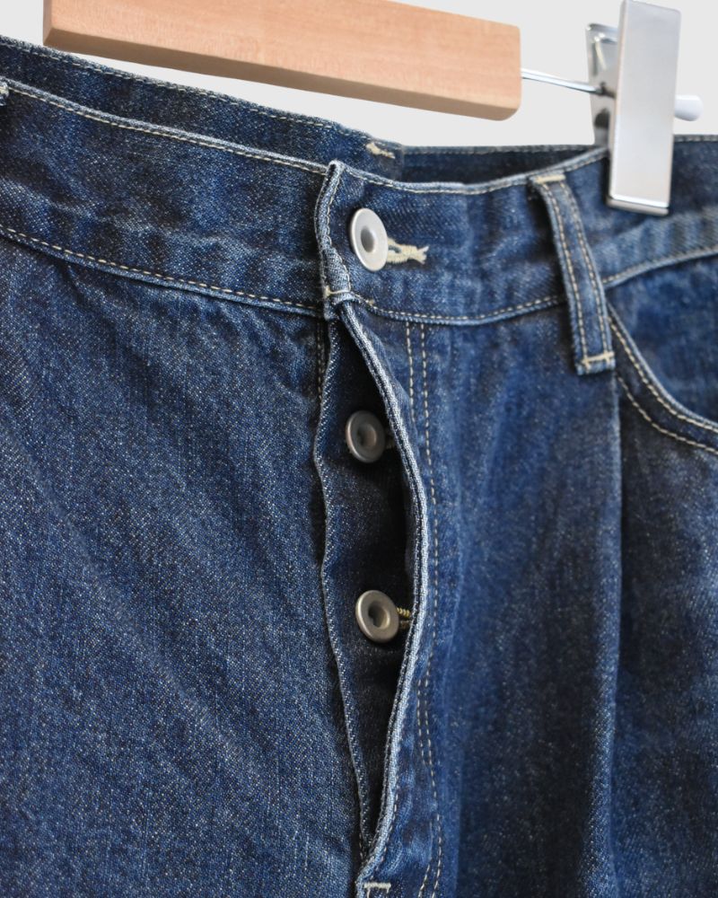 ワイドデニムパンツ Indigo