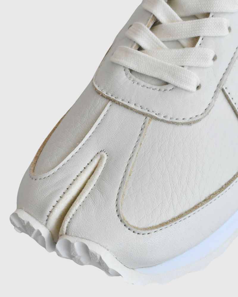 Tabi Trainer Leather White