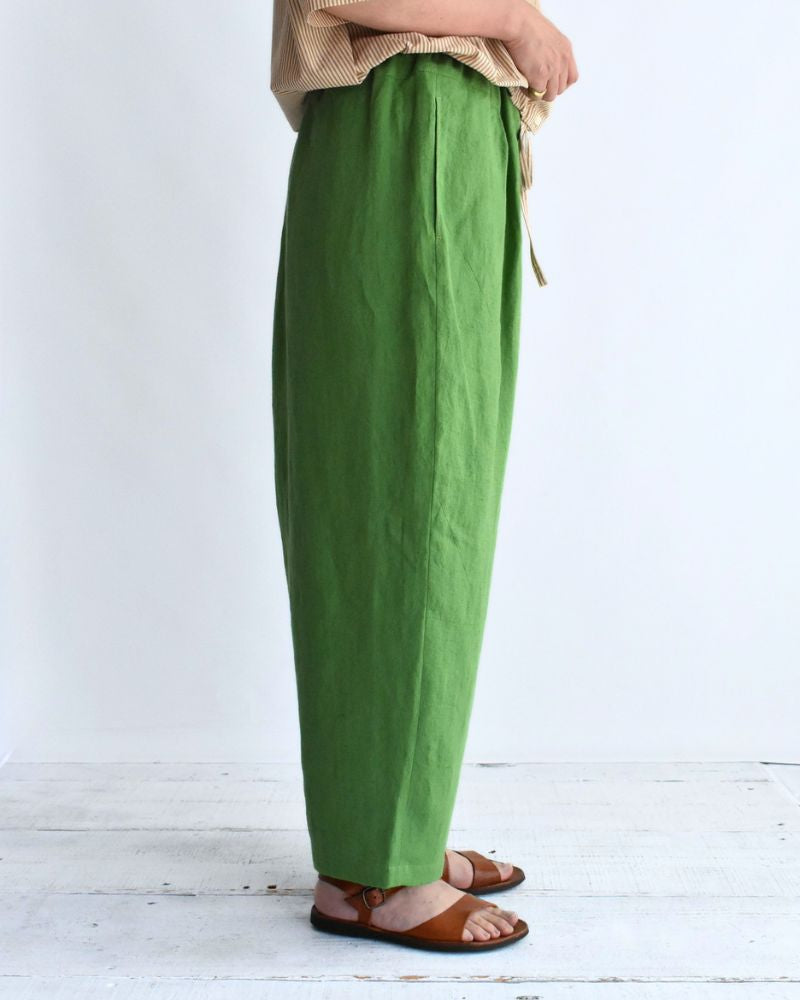 エッグパンツ（LINEN/RAMY） Green