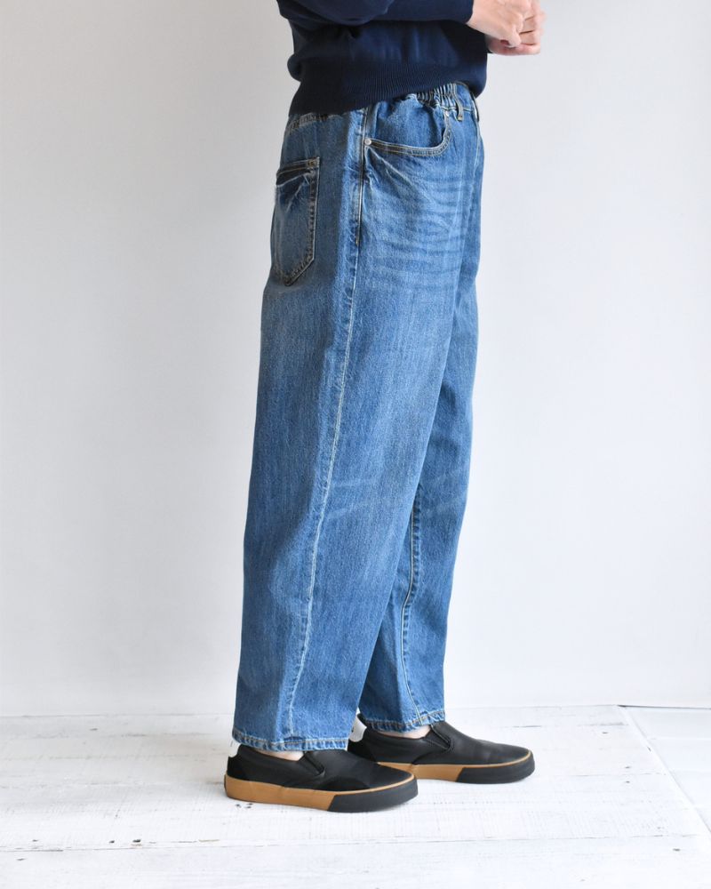イージーフィットデニムパンツ 'ROY' Blue