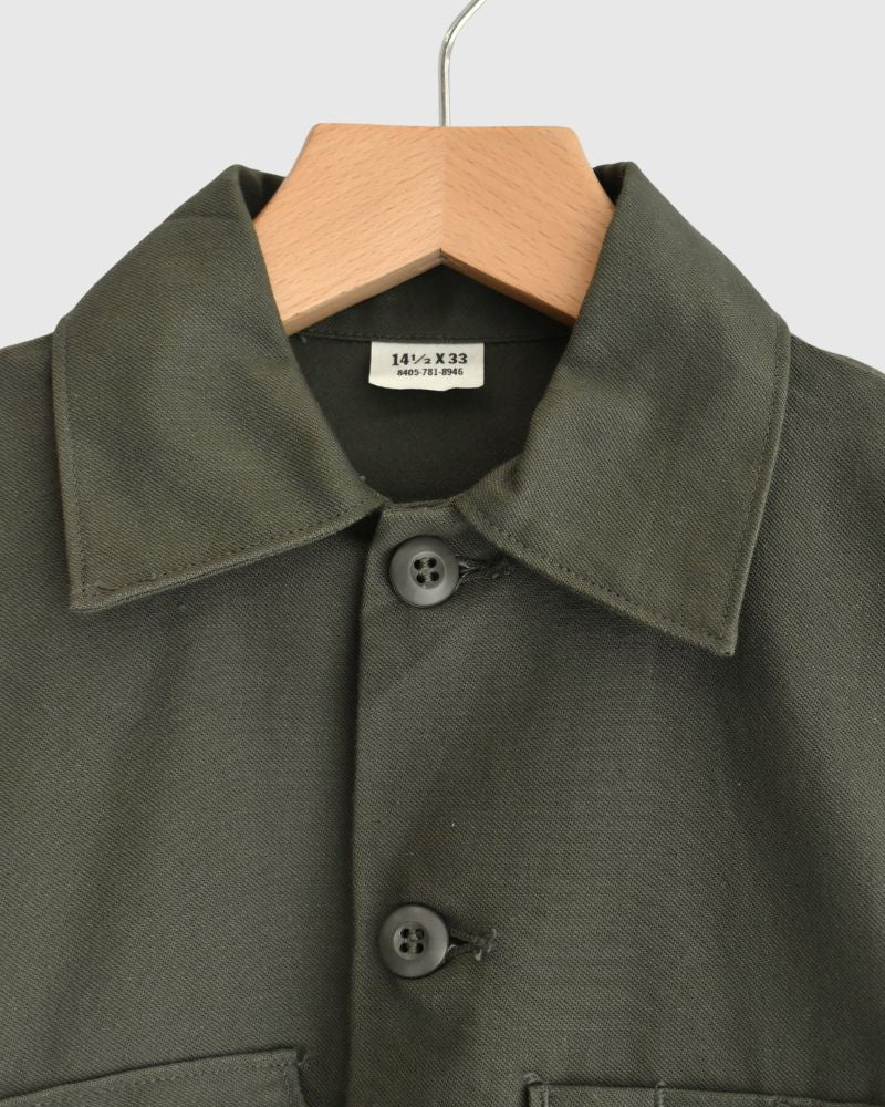 60's US ARMY OG107シャツ Khaki