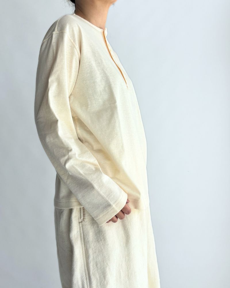 10ボタンTee Ivory