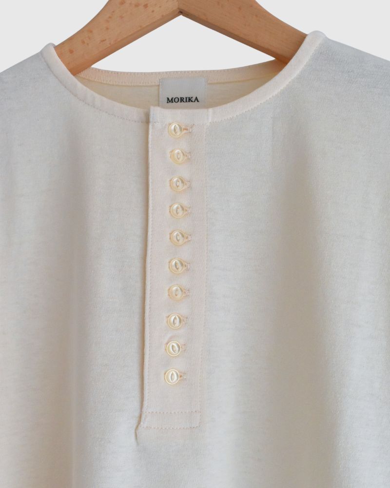 10ボタンTee Ivory