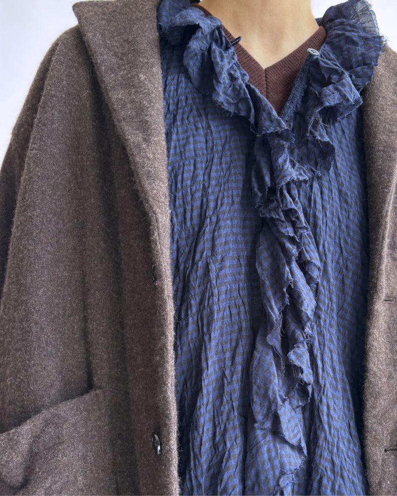 ウールテーラードジャケット Brown