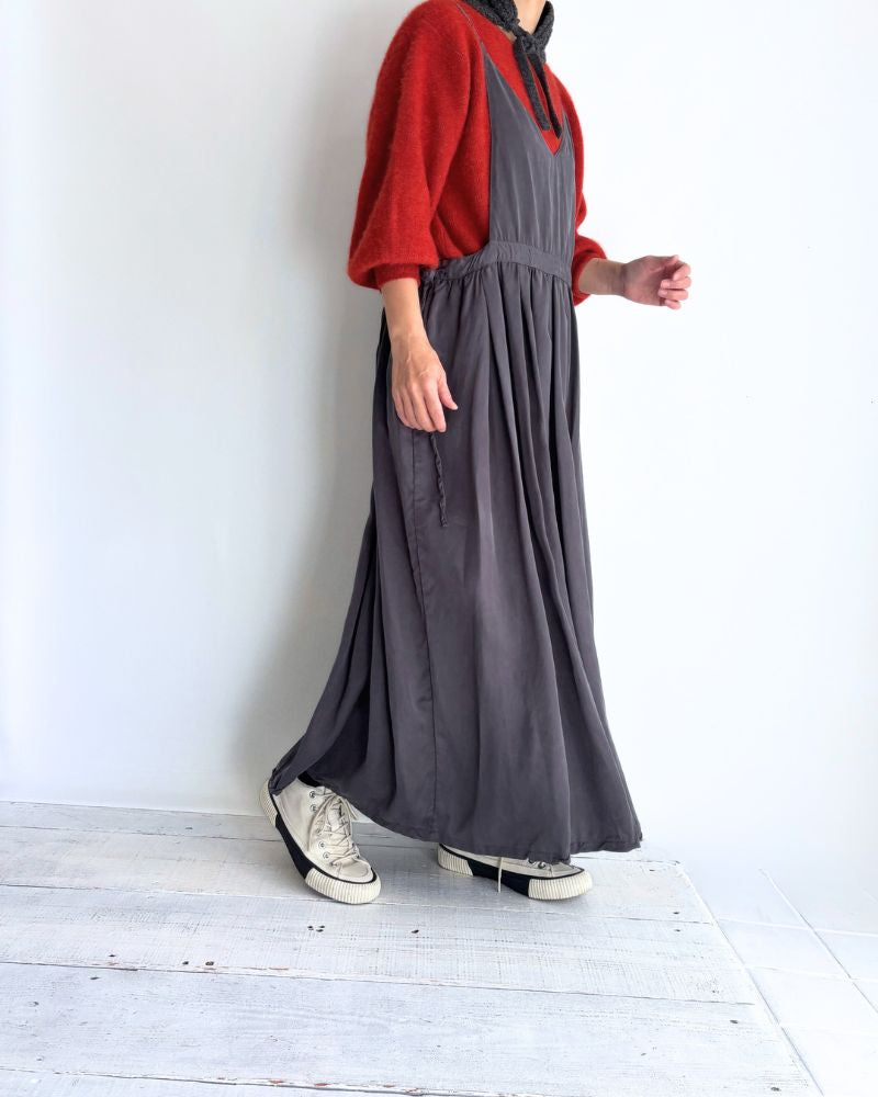 キュリアスキャミソールワンピース Charcoal