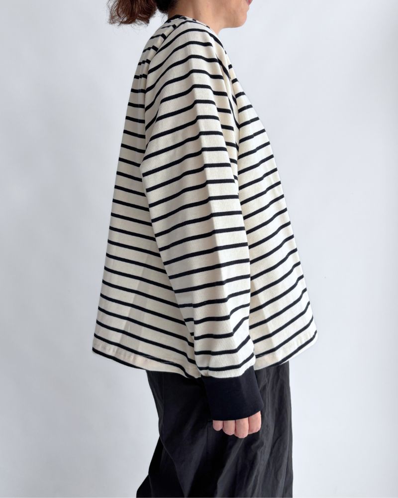 WIDE FLARED BOARDER TOPS 'ANDI' Off