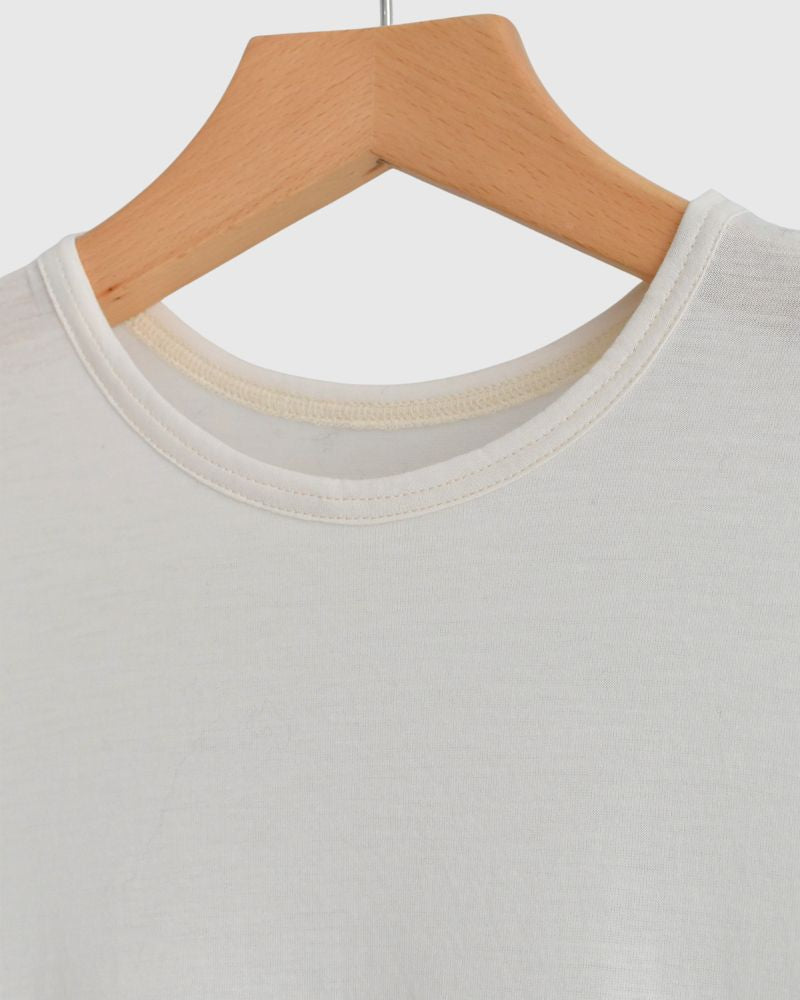 パフスリーブワンピース Ecru