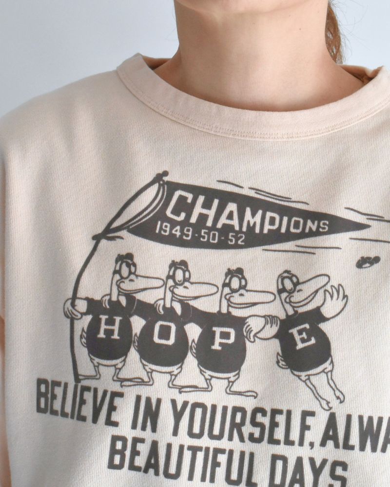 裏毛 HOPE スウェット White