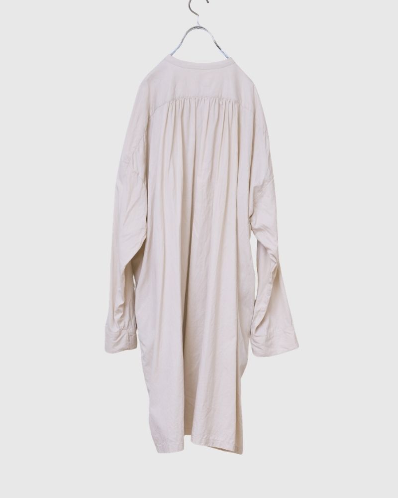 【予約】 F/W LA 502 アノニマスピンタックチュニックブラウス（8月末 - 9月初旬）