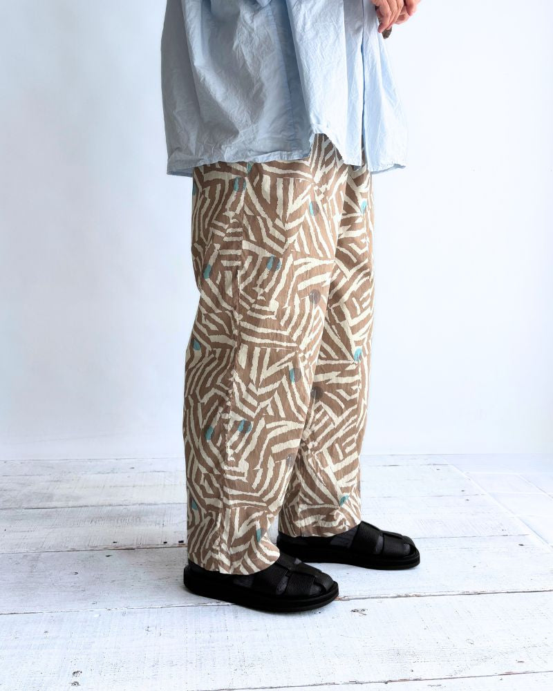 LIBERTYプリント パンツ ZebraDot