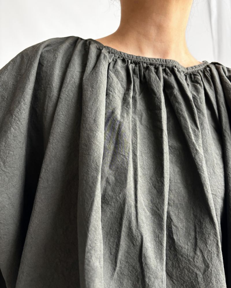 ギャザープルオーバー Gray