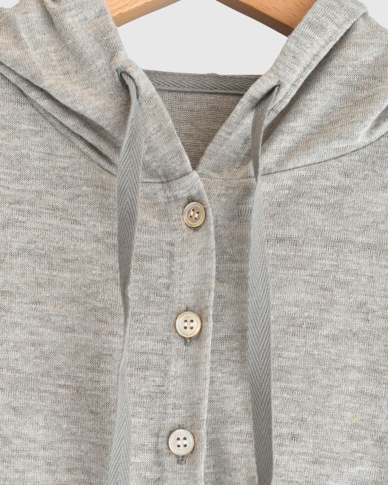 フードカーディガン（LINEN） Natura