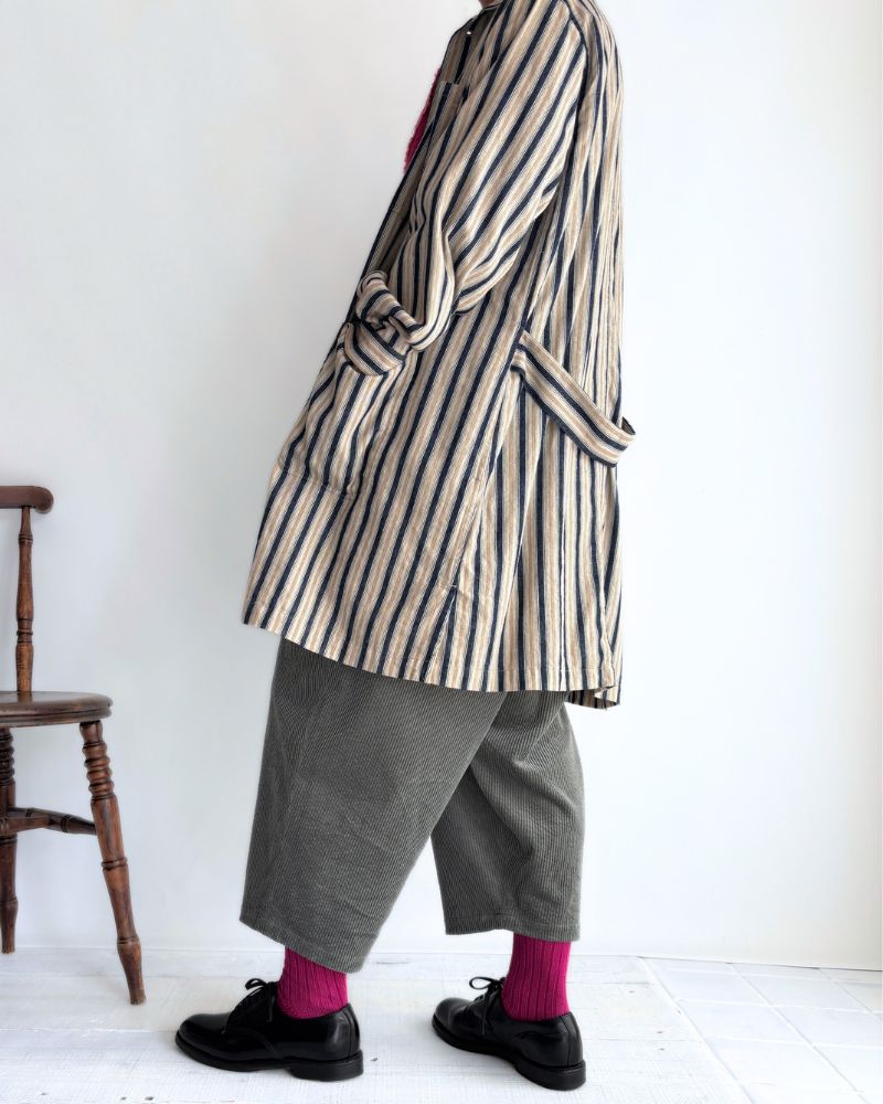 インディゴストライプ アトリエジャケット Stripe