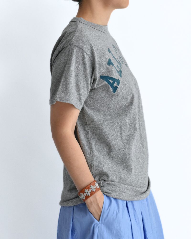 ビンテージコットン天竺 ALL GOOD Tシャツ (MENS) Gray