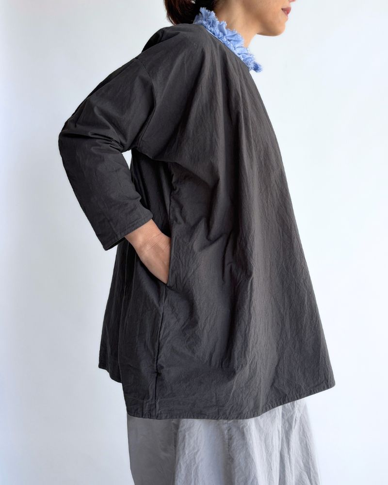 プレーンチュニック CharcoalGray