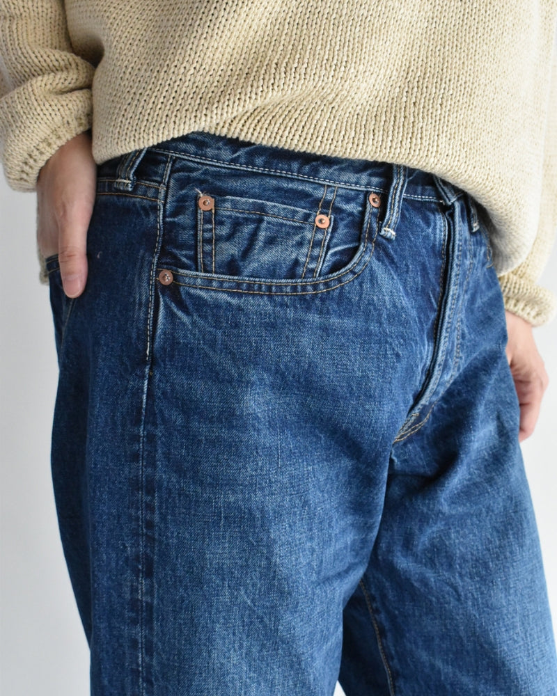 セルビッチデニム5ポケットパンツ Blue