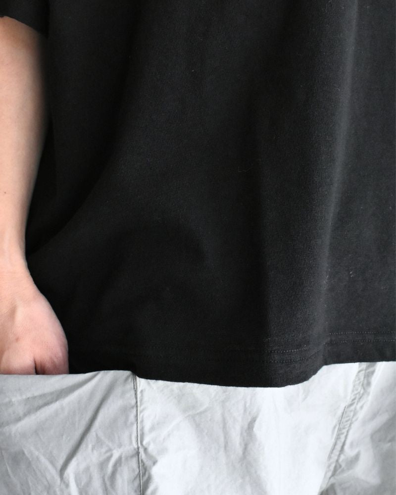 ワイドTシャツ Black