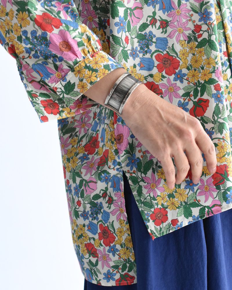 スキッパーシャツ（LIBERTY） ClarabellPink