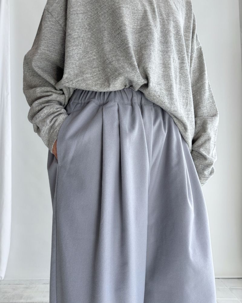 タックデザインパンツ 'REDI' LightGray