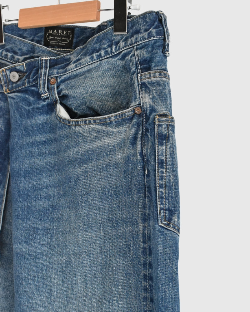 セルビッチデニムアシタックパンツ VintageBlue