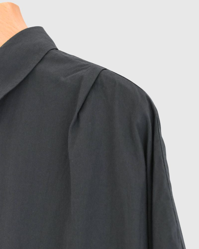 タックコクーンシャツ Gray