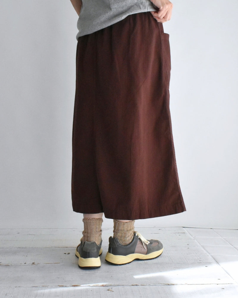 EASY SKIRT Burgundy