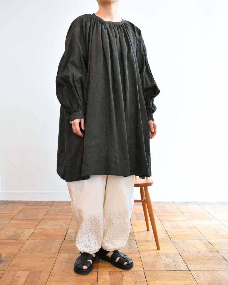 【予約】MS/F G1209 アンティークスモックブラウス（8月中旬 - 8月末）