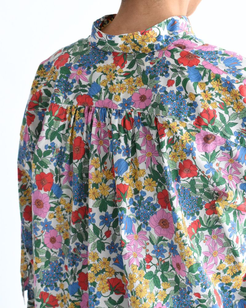 スキッパーシャツ（LIBERTY） ClarabellPink