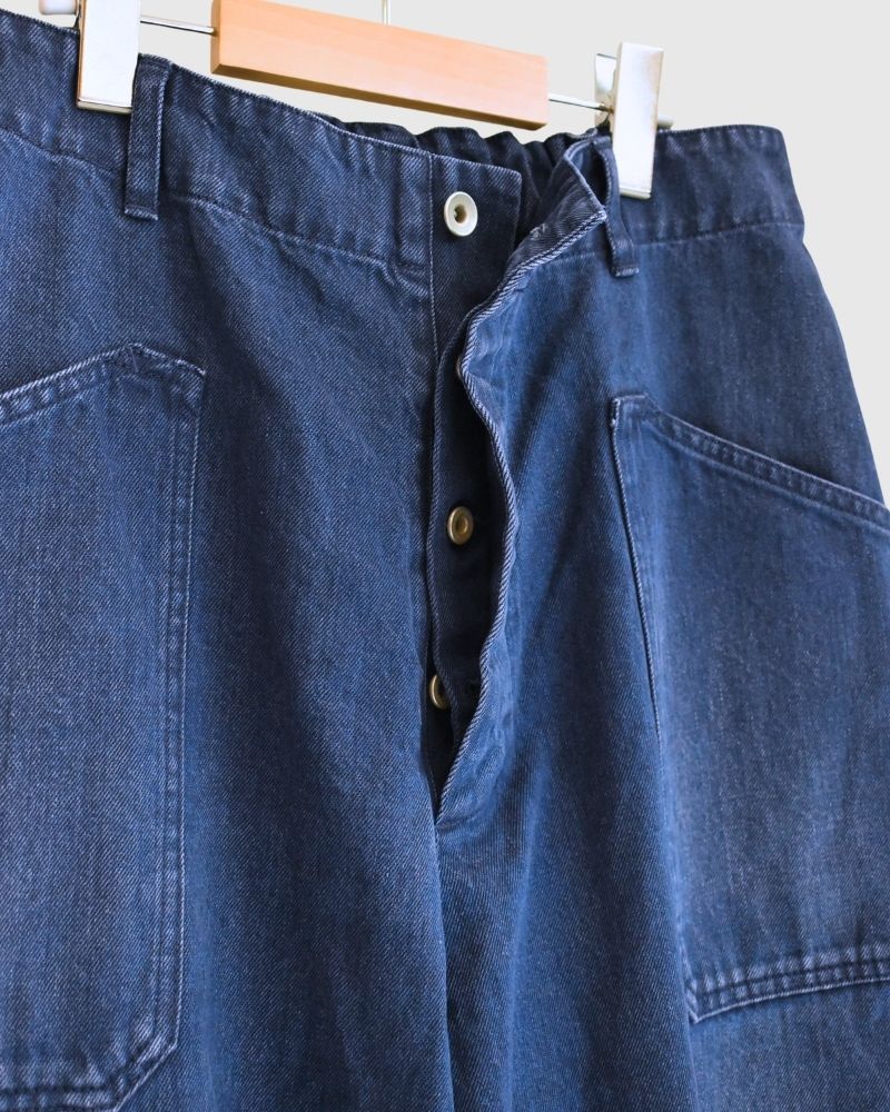 デニムユーティリティーパンツ BlueIndigo