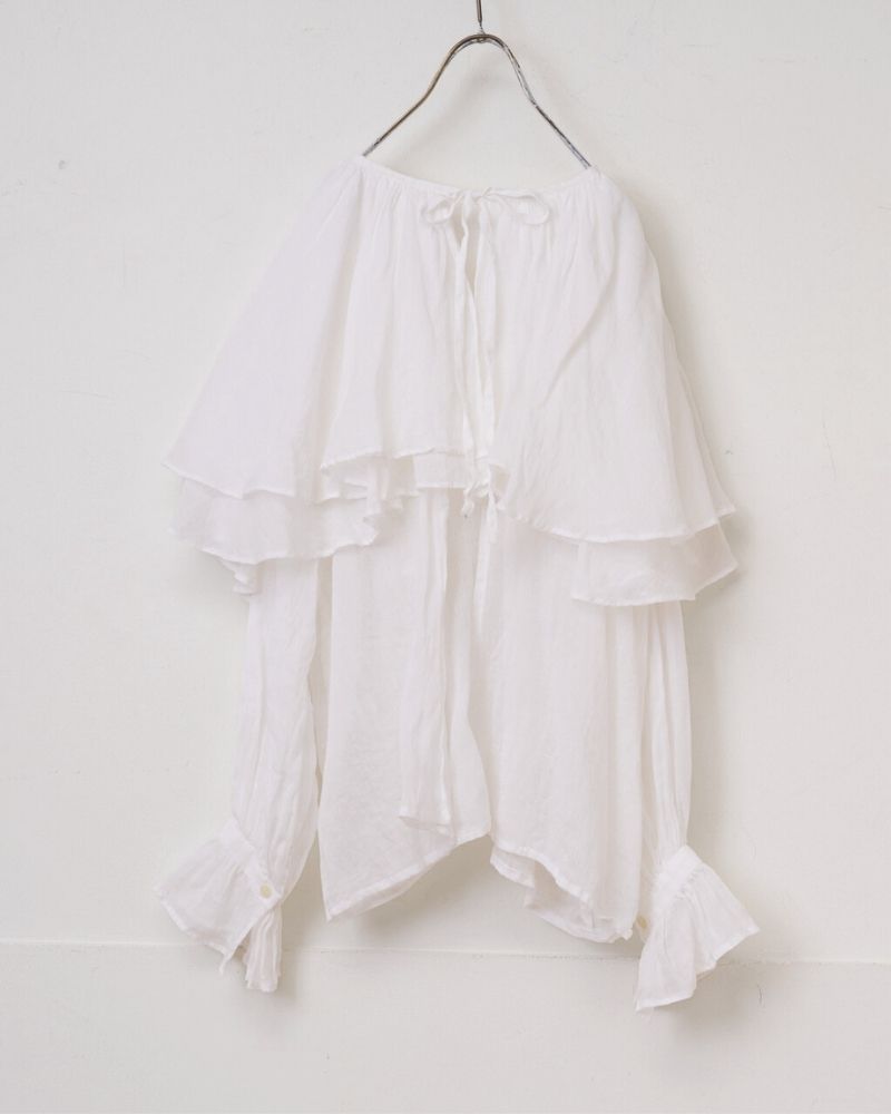 【予約】MS/F G1185 ダブルカラーピエロブラウス（6月初旬 - 6月中旬）