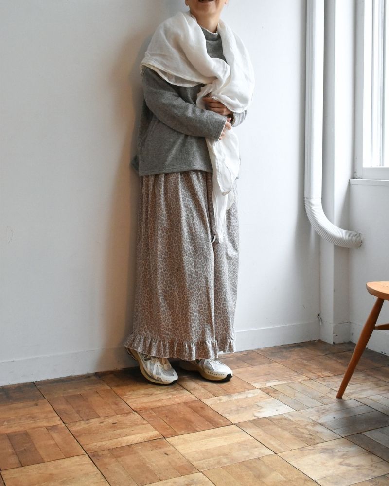 【予約】 F/W G 1231 バインディングボトルネックプルオーバー（9月中旬 - 9月末）