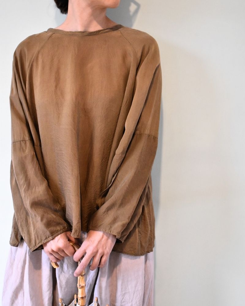 【予約】S/S G1157 OVERWRAP SLEEVE MODERNIST BLOUSE（2月中旬 – 2月末）