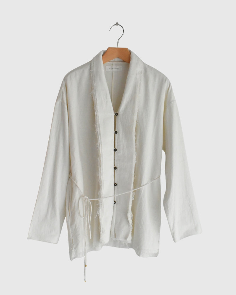 ソバカスカディ ジャケット White