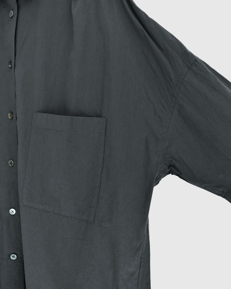 タックコクーンシャツ Gray