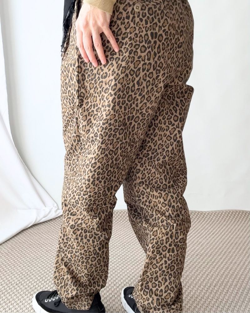 【sale】DRAW STRING PANTS Leopard