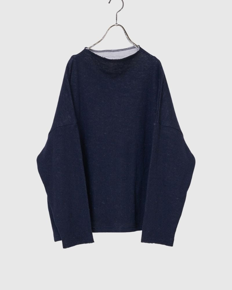 【予約】 F/W G 1231 バインディングボトルネックプルオーバー（9月中旬 - 9月末）